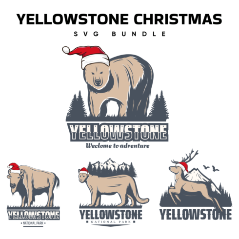 Yellowstone Christmas SVG.