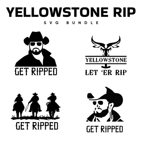 Yellowstone Rip SVG.