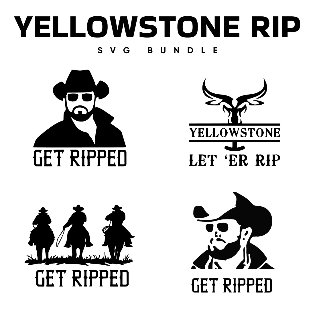 Yellowstone Rip SVG MasterBundles