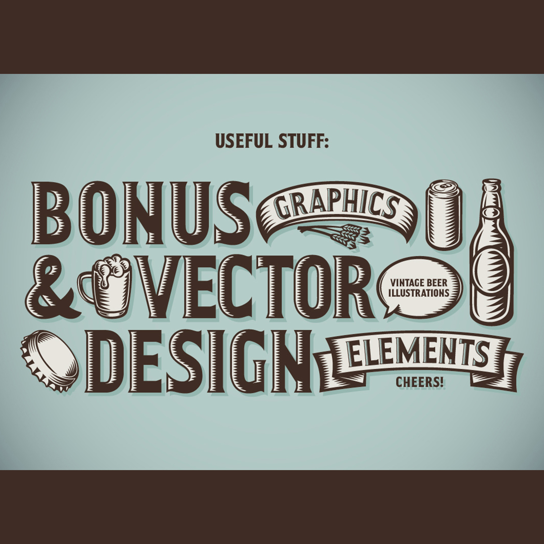 Craft Beer Typeface preview.