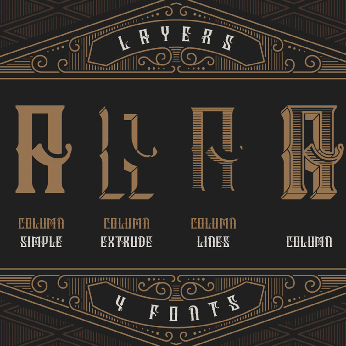 Column Typeface preview.