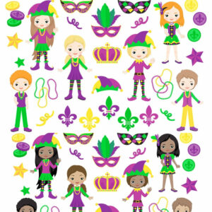 Mardi Gras Clipart – MasterBundles