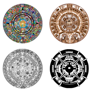 Aztec Calendar SVG – MasterBundles