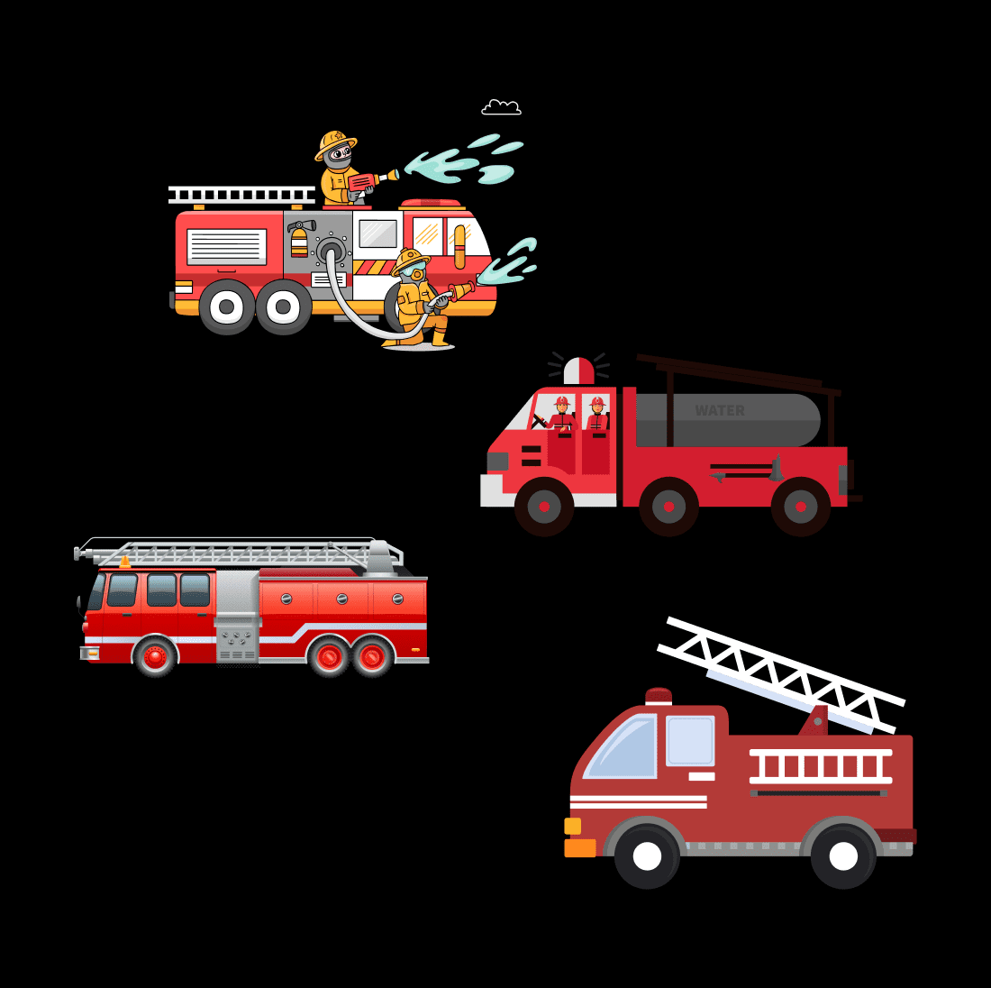 Fire Department Svg Cover.