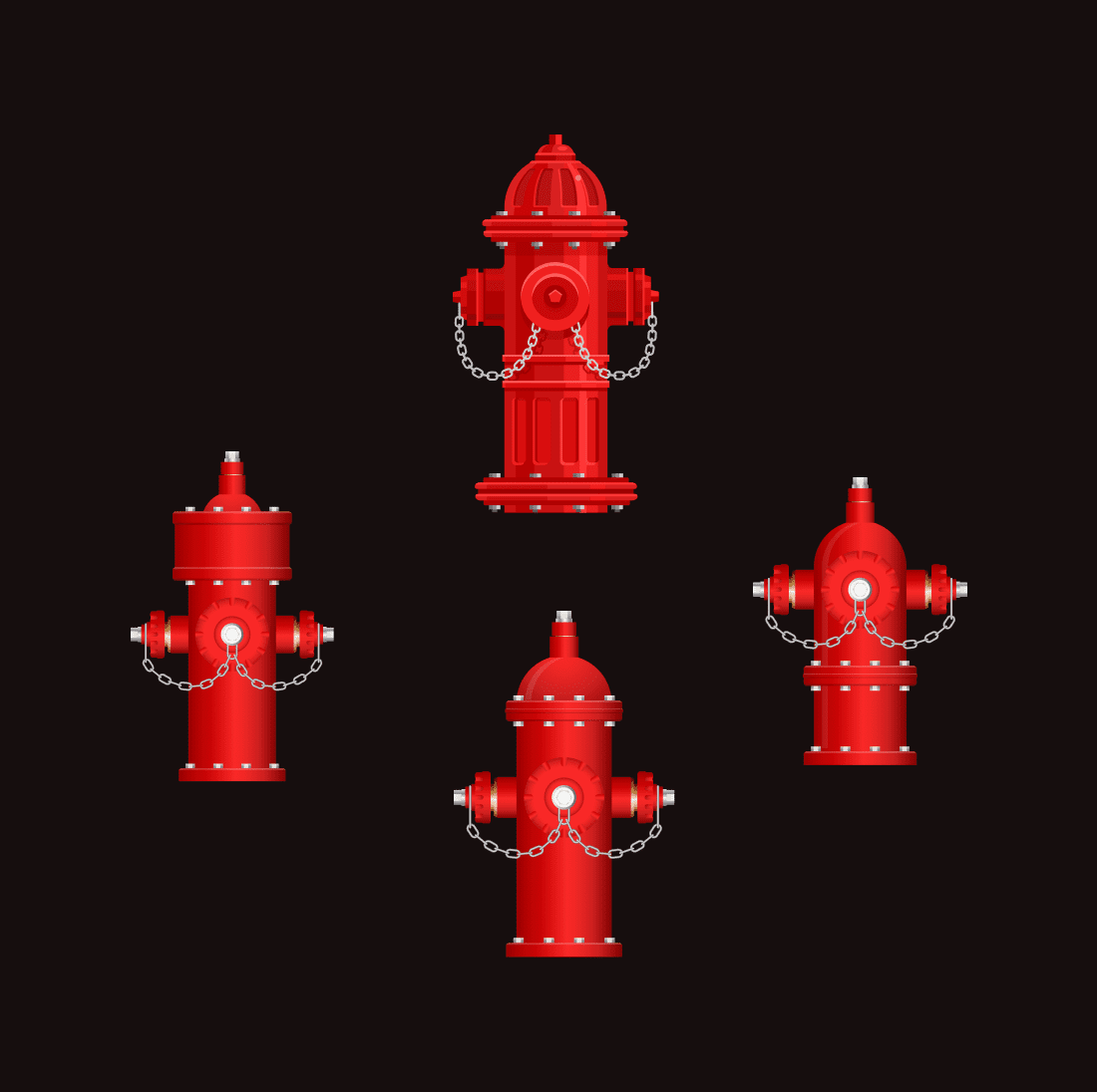 Fire Hydrant Svg Cover.