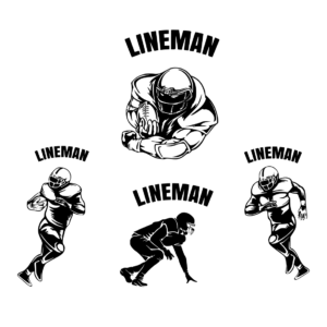 Football Lineman SVG Designs – MasterBundles