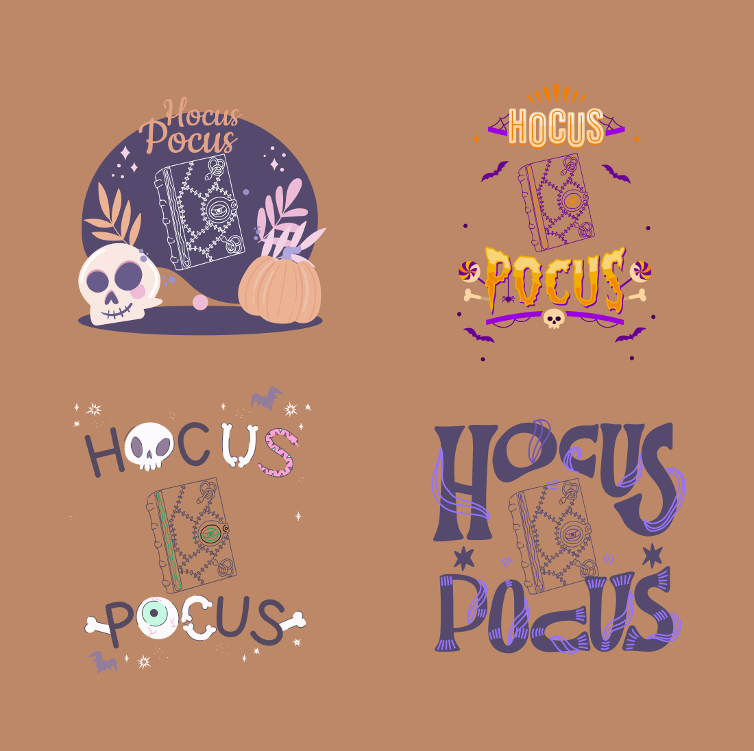 Hocus Pocus Book SVG cover.