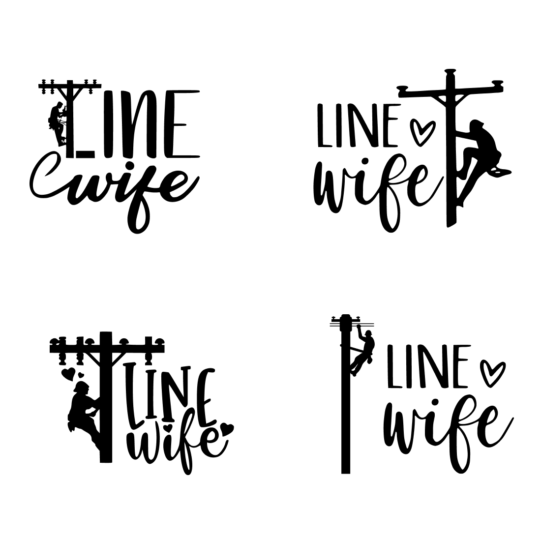 Lineman Wife Svg Cover.