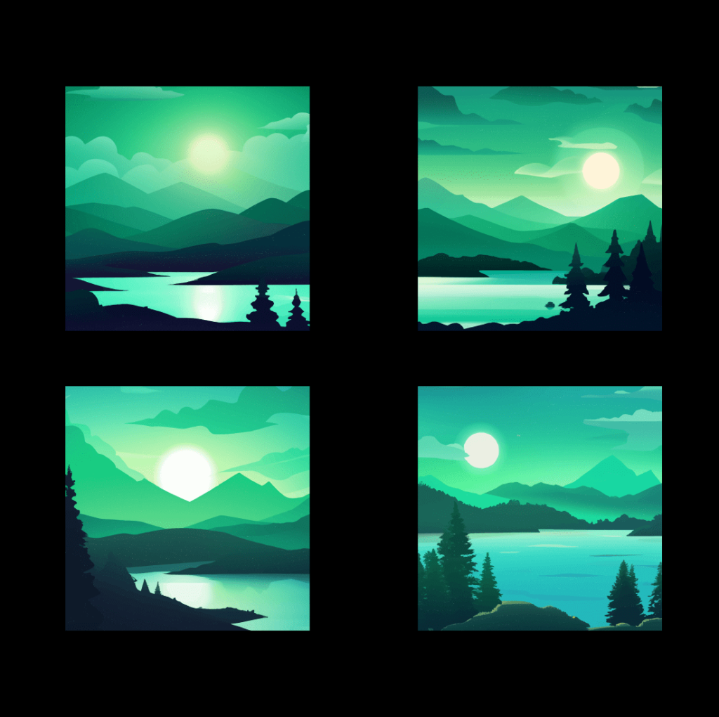 Silhouette Lake SVG Designs – MasterBundles