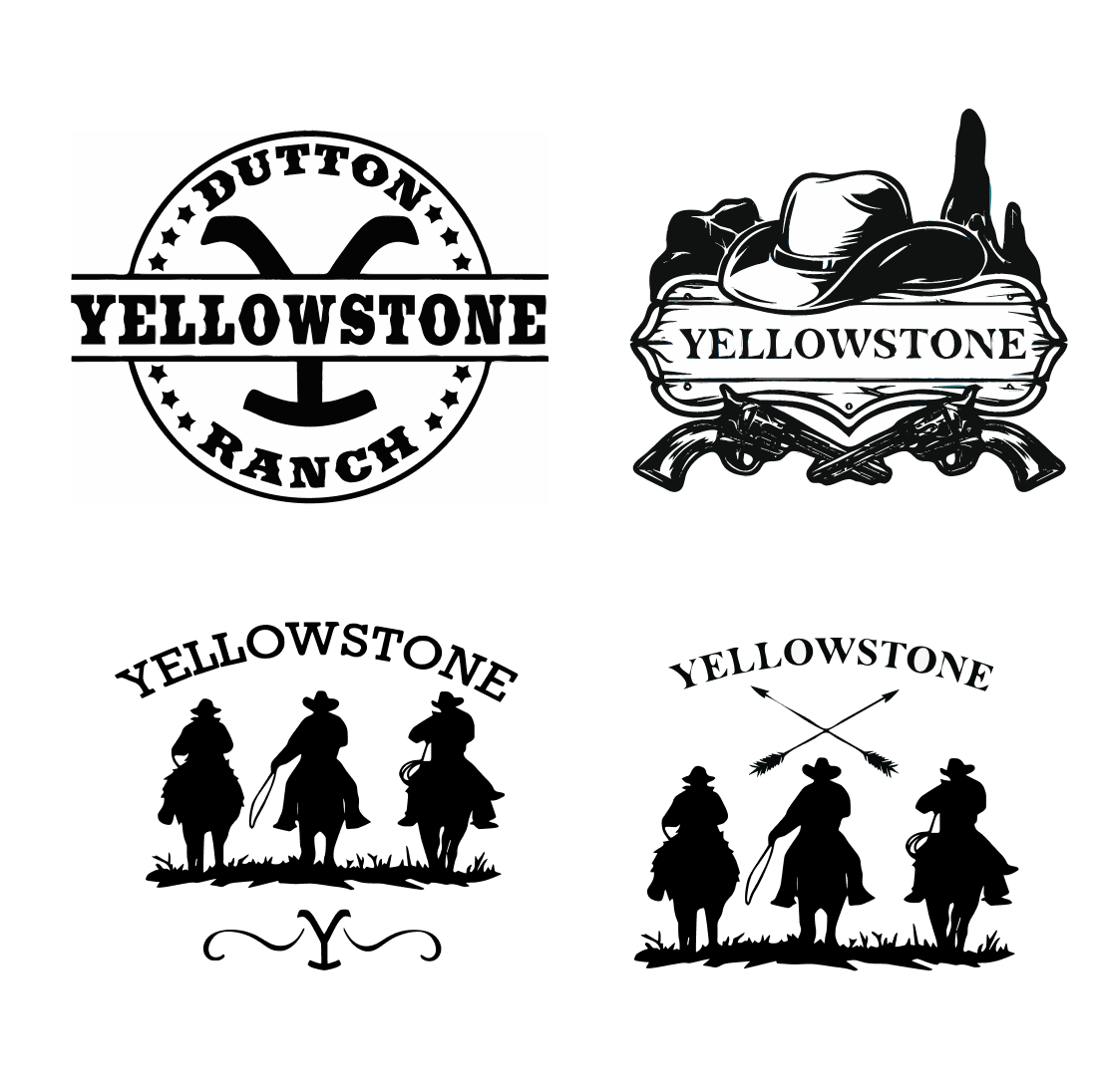 Yellowstone Dutton Ranch SVG Free cover.