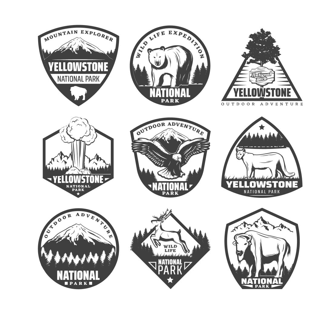 Yellowstone Show SVG cover.