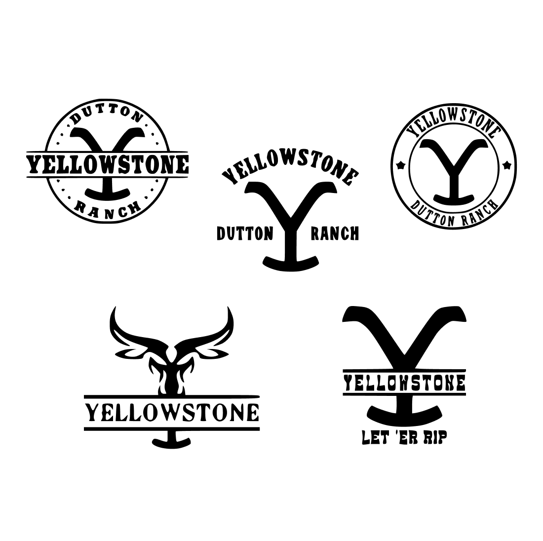 Yellowstone y SVG cover.