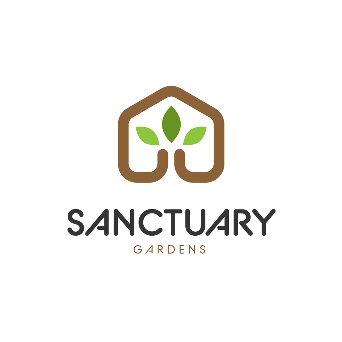 Sanctuary Gardens image on the light background.
