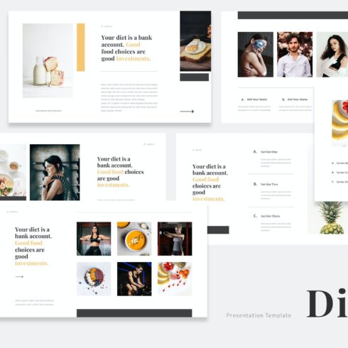 Dieta - Diet Plan Food Powerpoint Presentation | MasterBundles