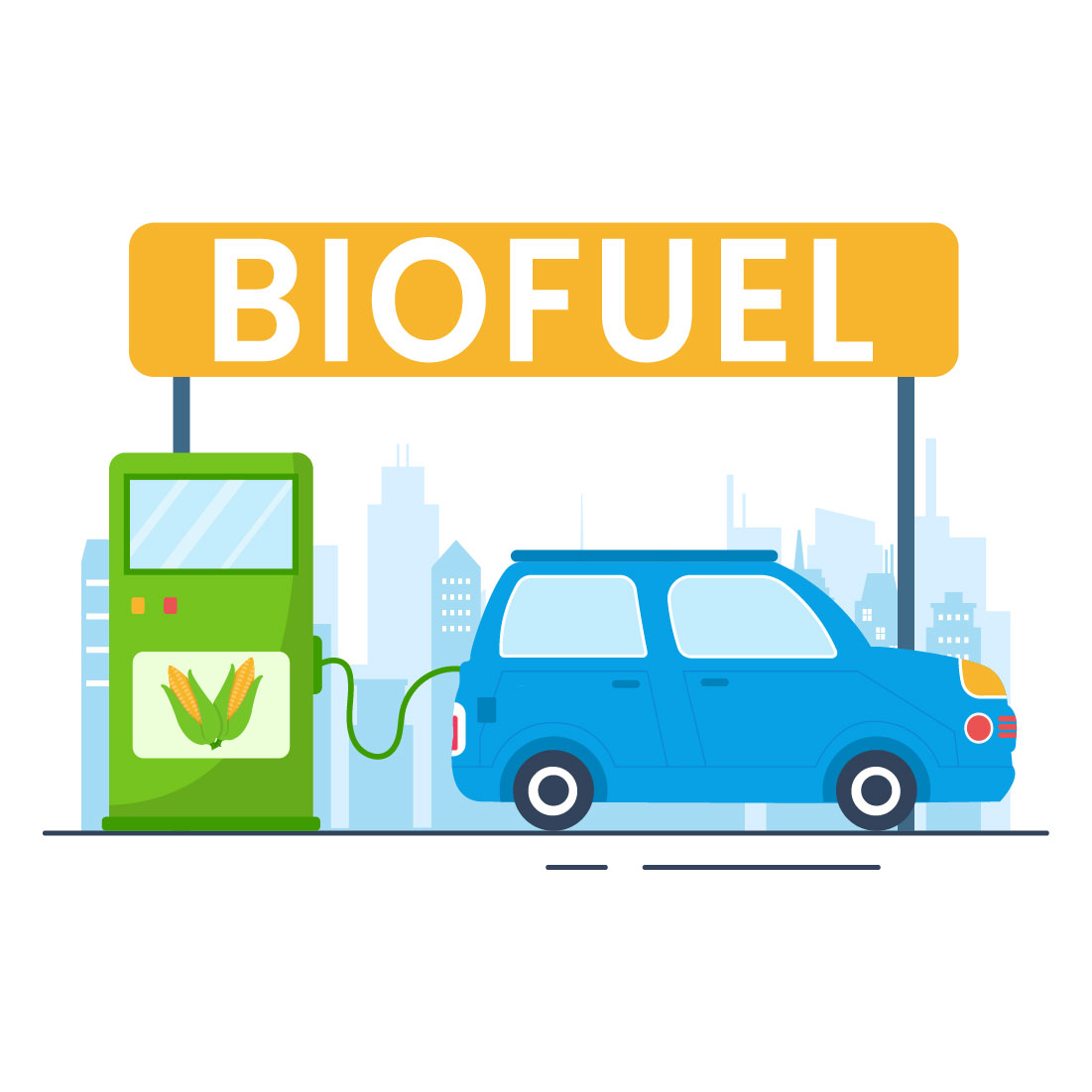 Biofuel Life Cycle Illustration cover image.
