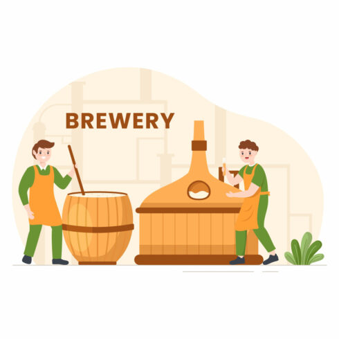 Beer Brewery Illustration cover image.