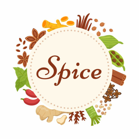 Spice Shop and Seasoning Illustration cover image.