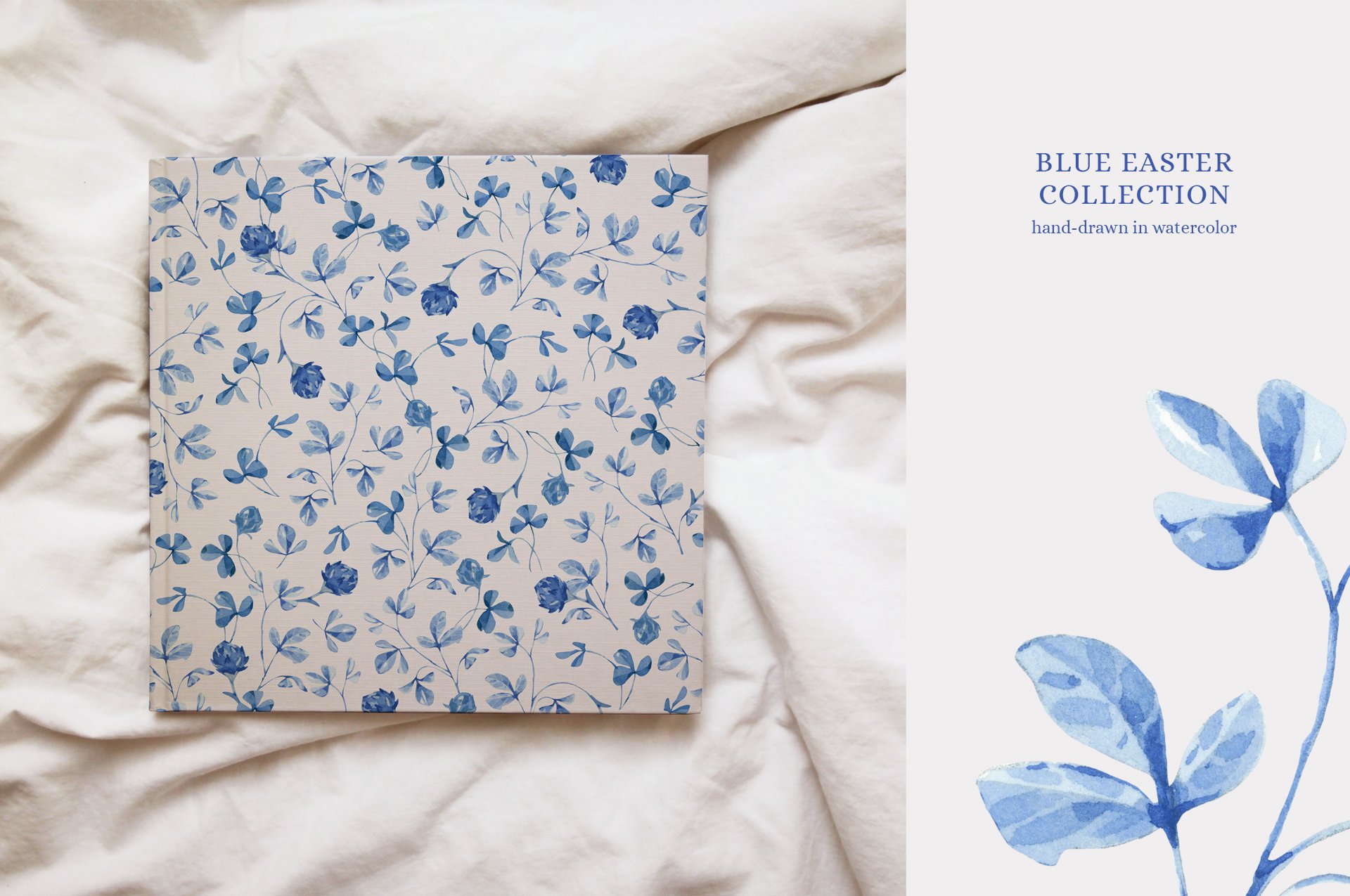 Delicate blue flowers for your textures.