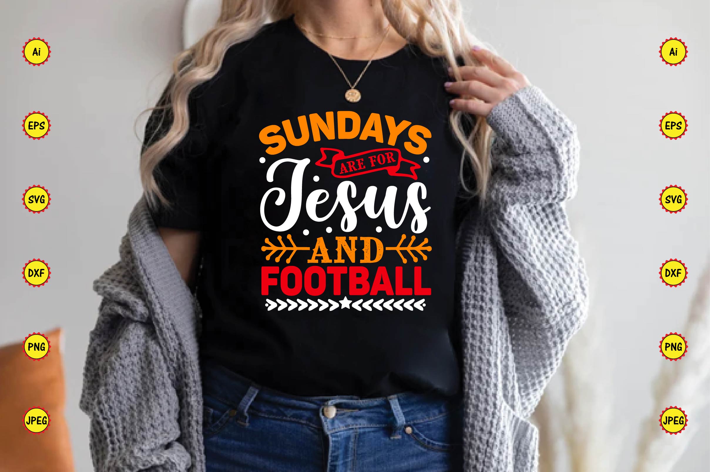 Sundays are For Jesus and Pittsburgh Football Active T-Shirt for Sale by  CkteesDes14