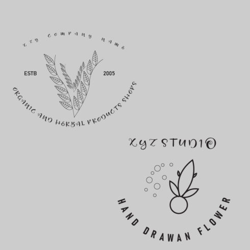 Botanical Logo Design main cover.