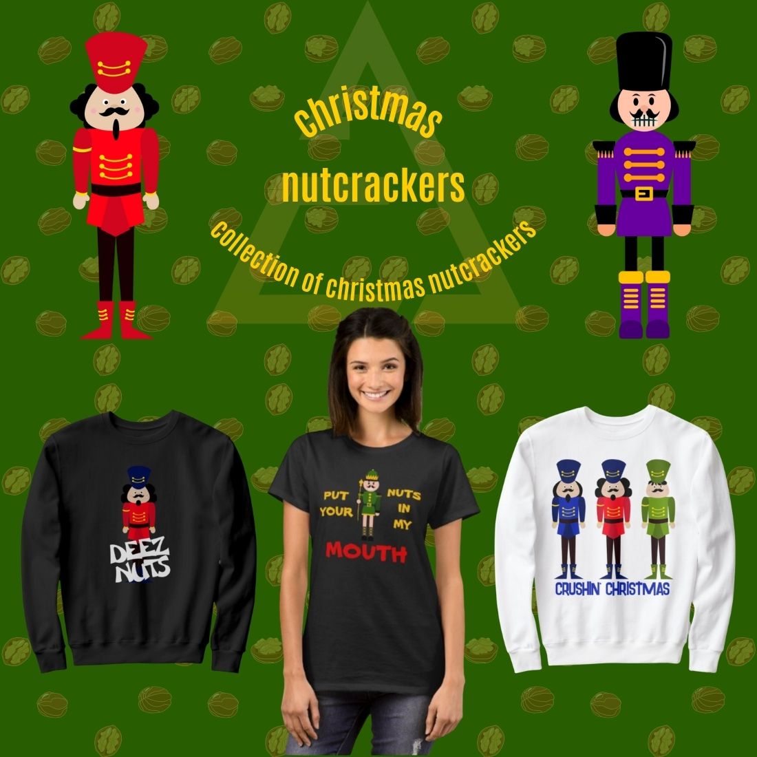 Nutcrackers Clipart Set - main image preview.