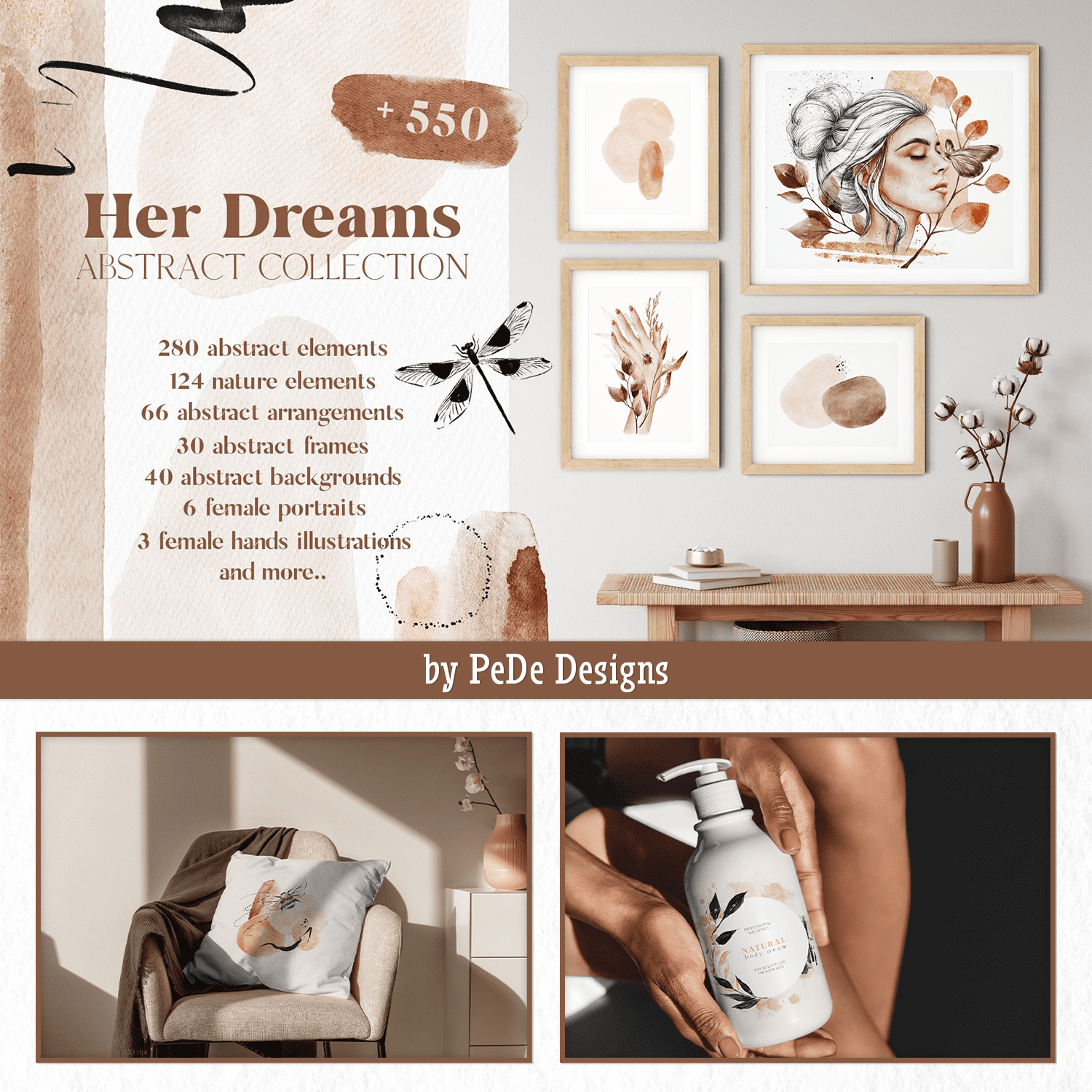 Her Dreams. Abstract Collection. cover.