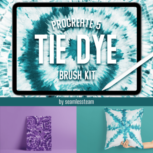 1.tie dye brush kit for procreate 5 1500x1500 466