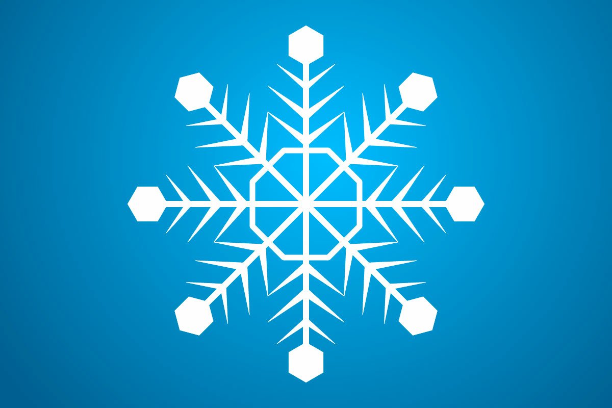 Interesting snowflake design.