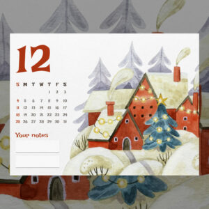 Free December Calendar – MasterBundles