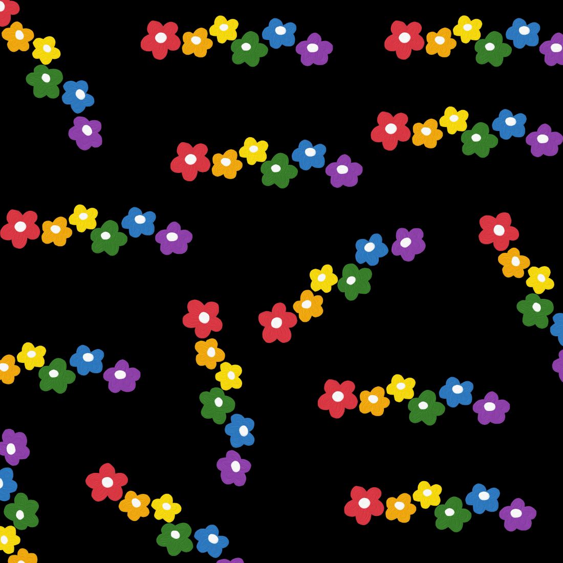 Rainbow Pattern Design Graphics preview image.