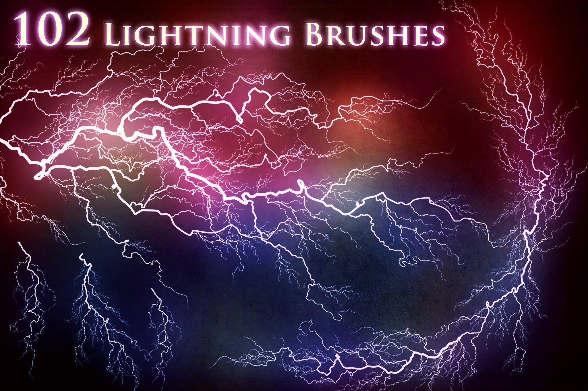 102 lightning brushes.
