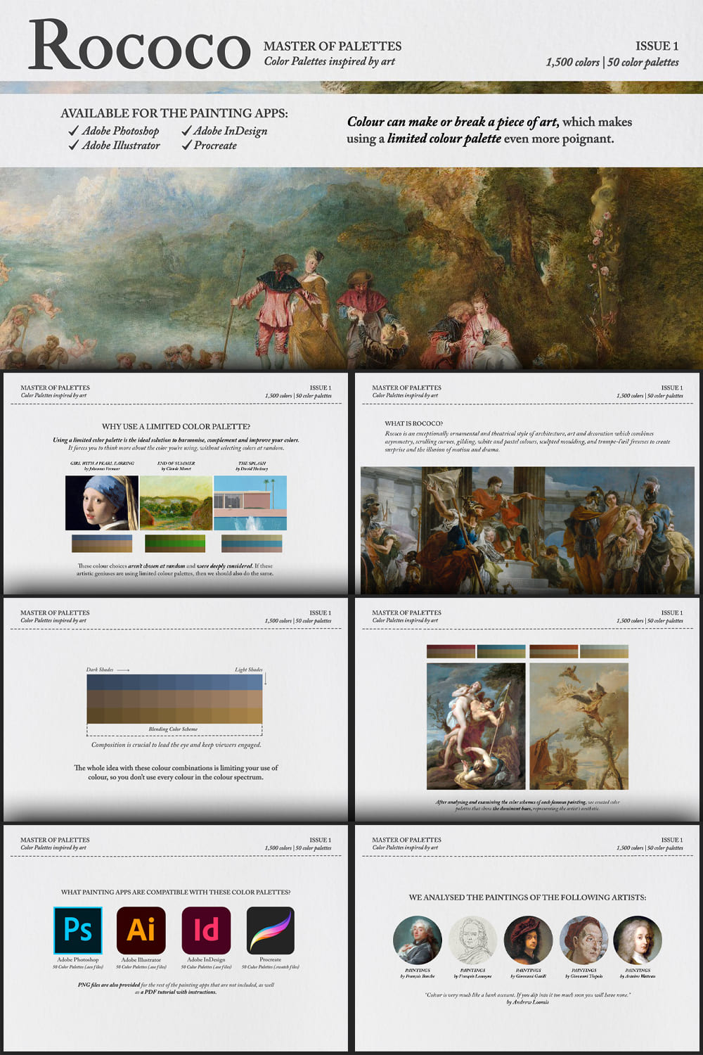 10840753 rococo procreate color palettes pinterest 1000 1500 98