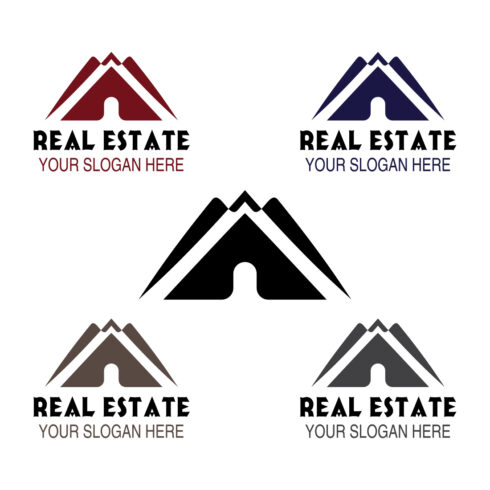 Real Estate Logo Design main cover.