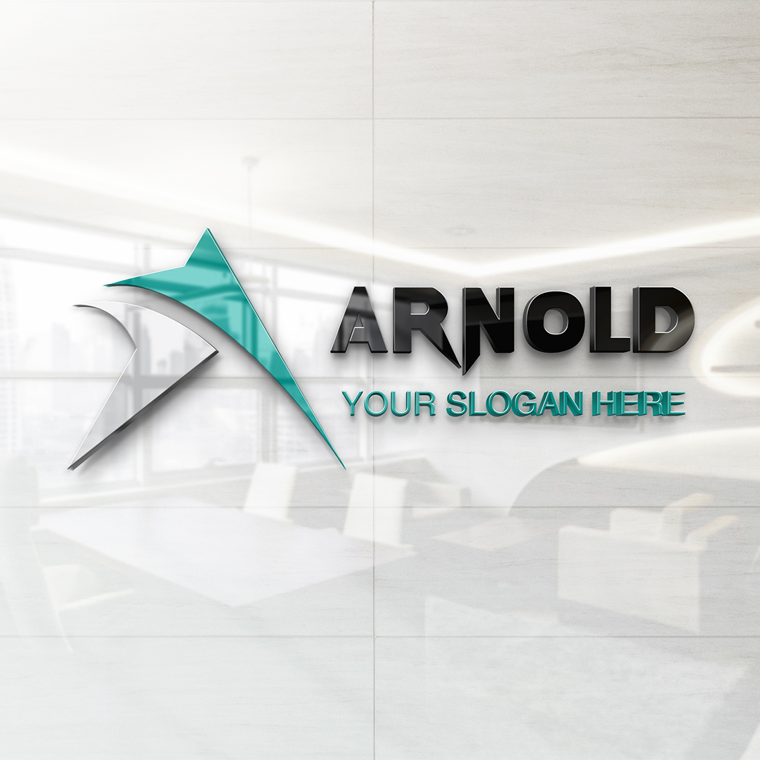 Arnold A Letter Logo Design cover image.