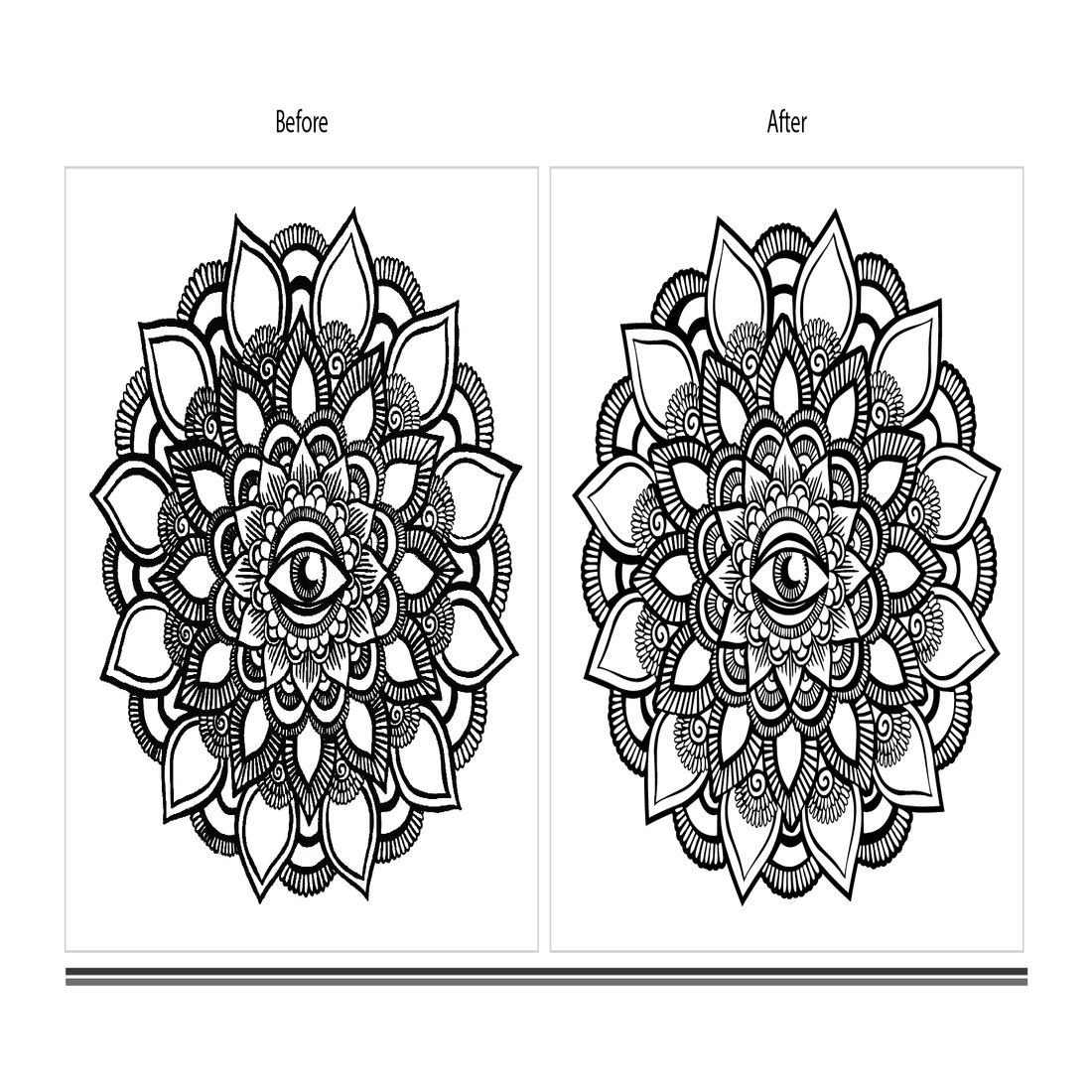 Sun Flower with Middle Eye Logo cover image.