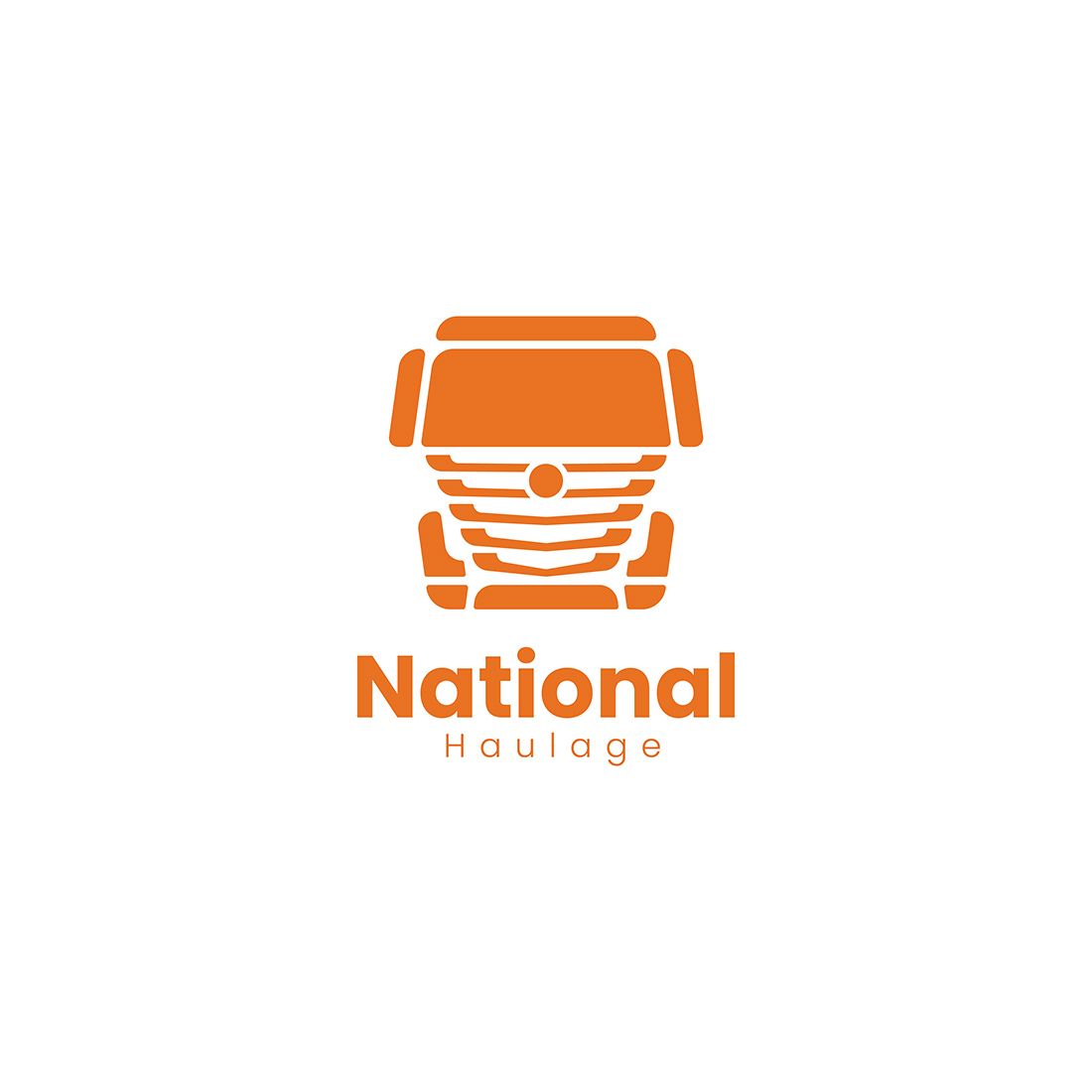National Haulage Logo orange version.