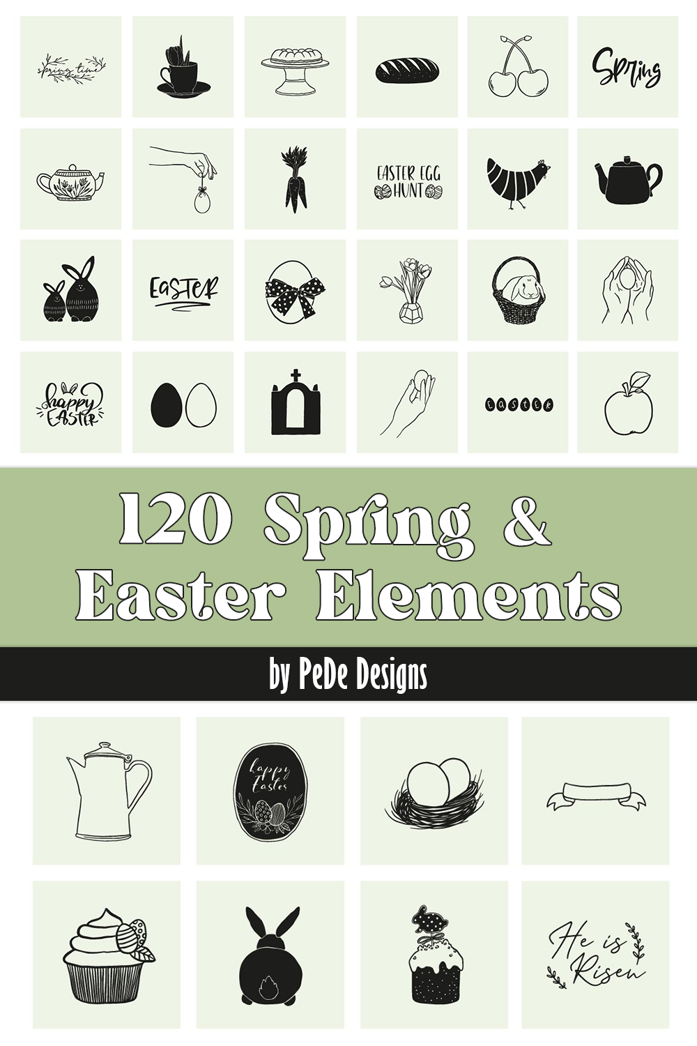 120 spring easter elements pinterest 73