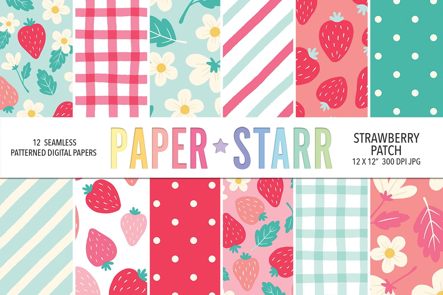 Cover image of Strawberry Digital Paper.