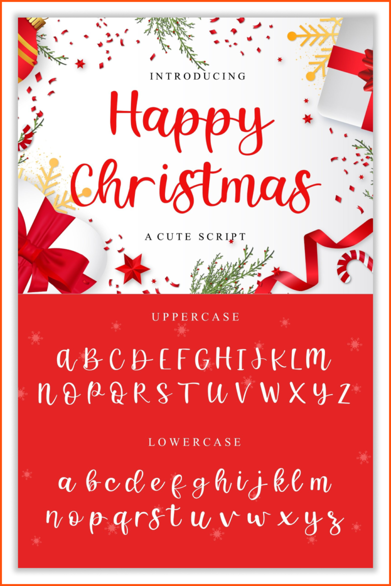 130+ Best Christmas Fonts 2023: Free & Premium