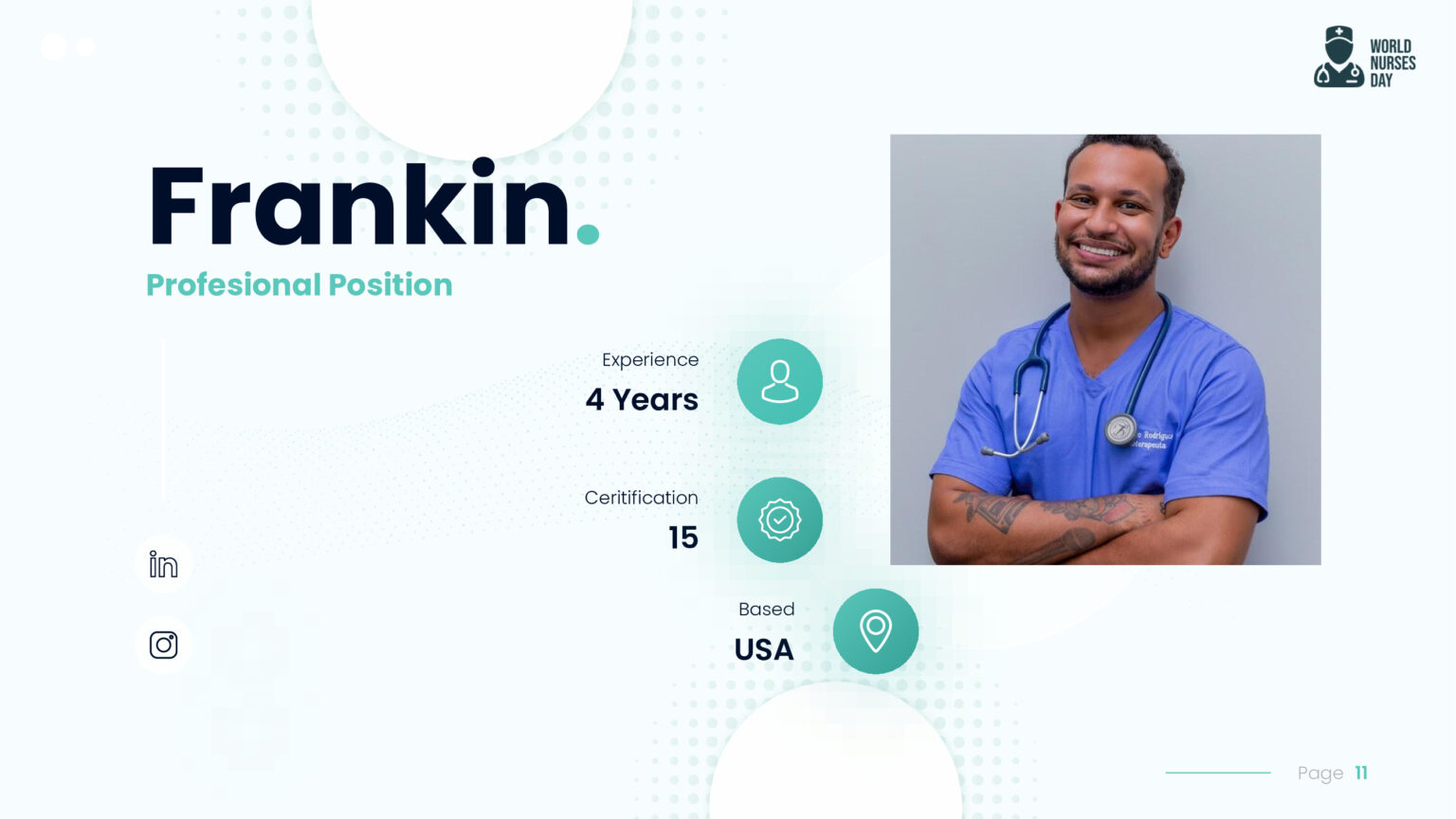 Nurses Day PowerPoint Template – MasterBundles