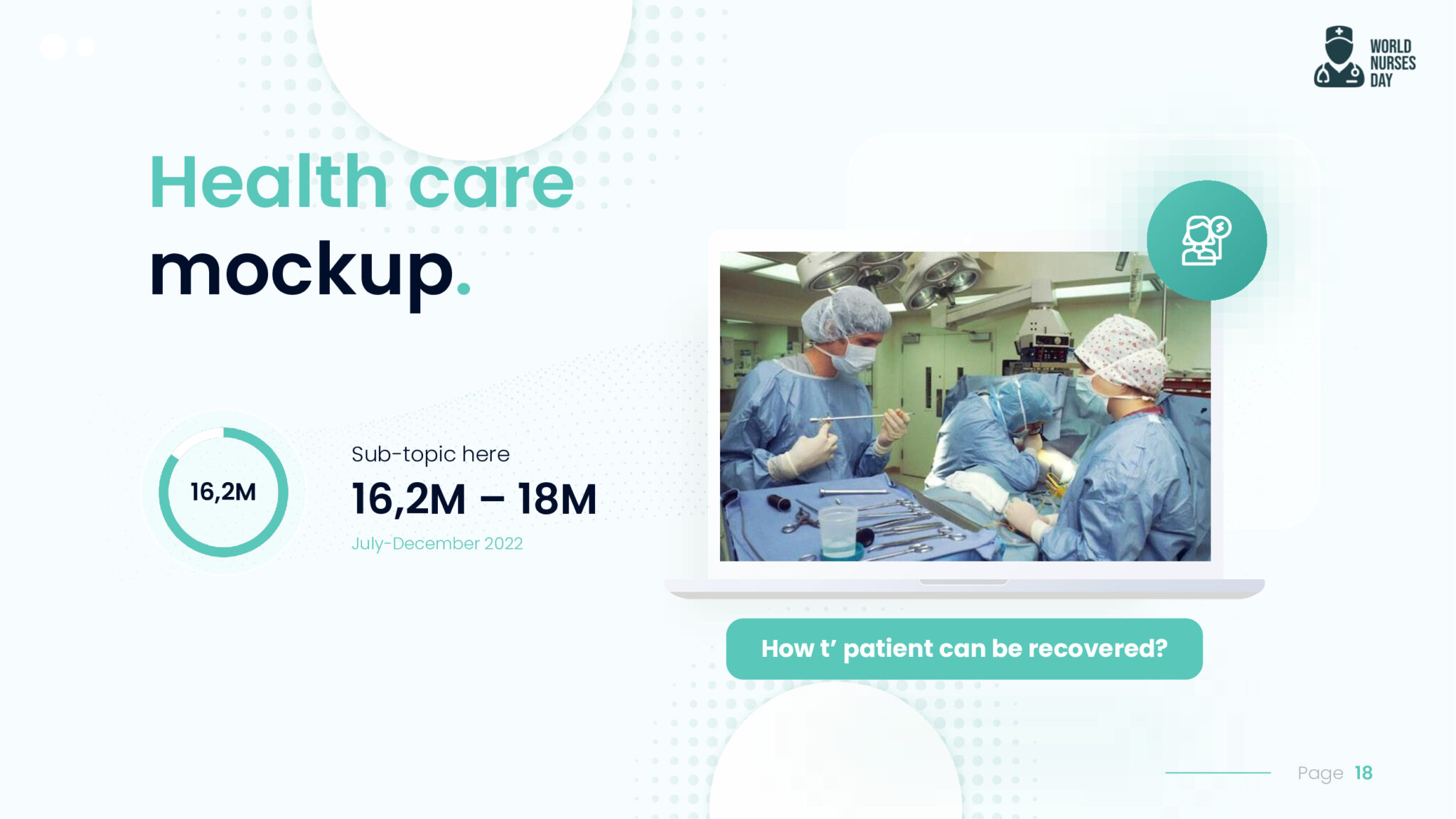 Nurses Day PowerPoint Template – MasterBundles