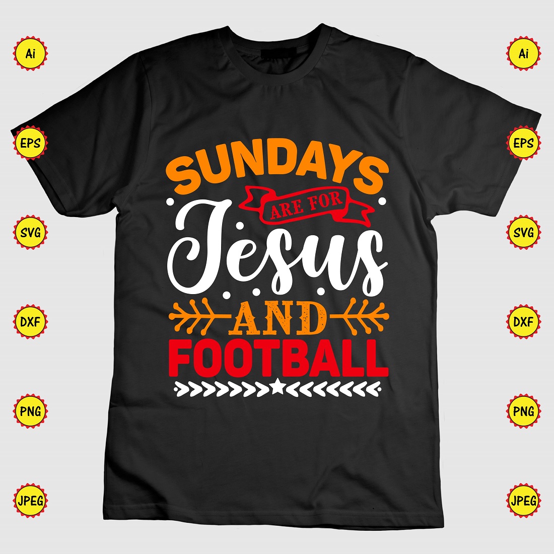 Sundays are for football quote | Greeting Card