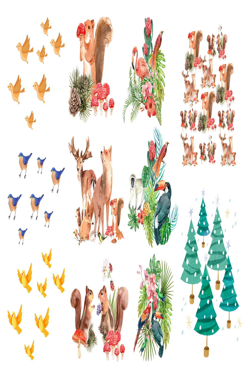 Merry Christmas Clipart - pinterest image preview.
