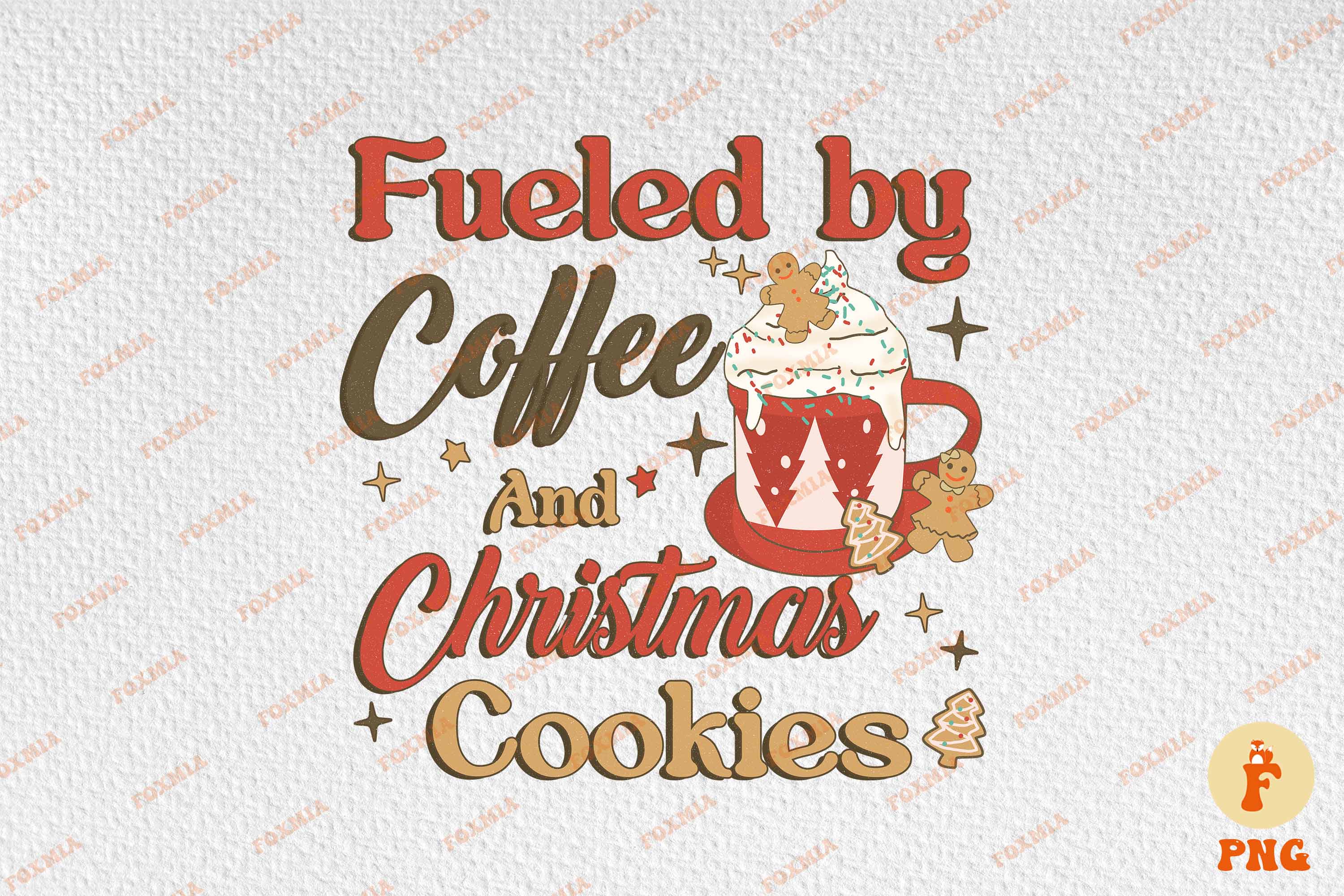 This image is fueled by coffee and Christmas cookies.