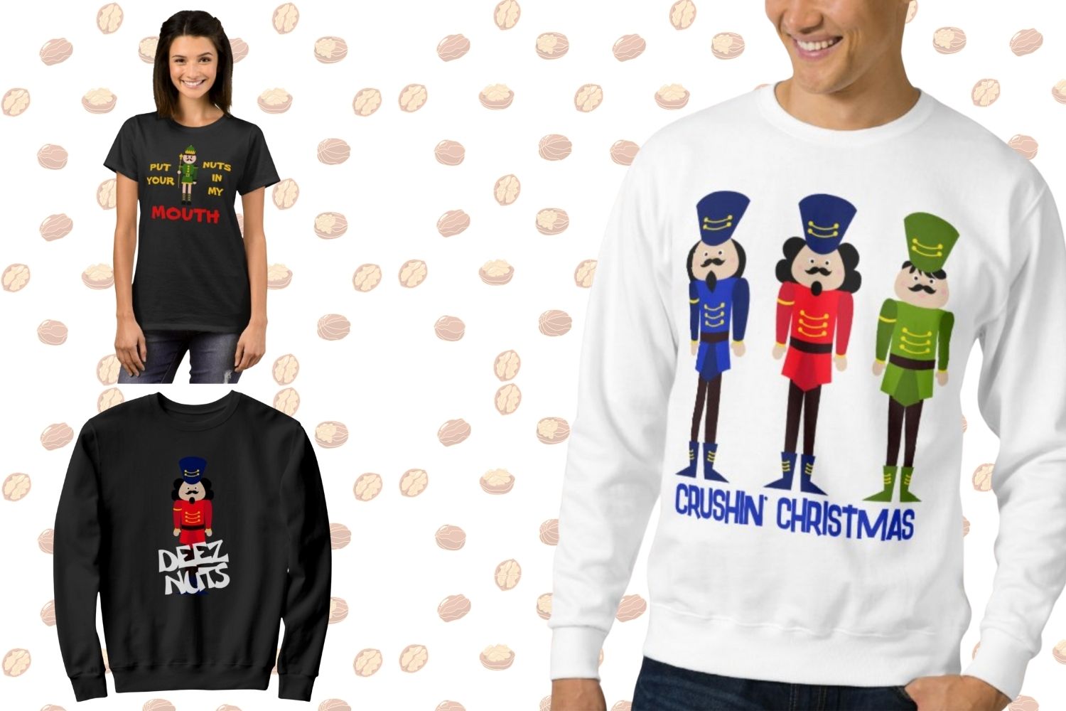 Big diversity of Nutcrackers Clipart designs.