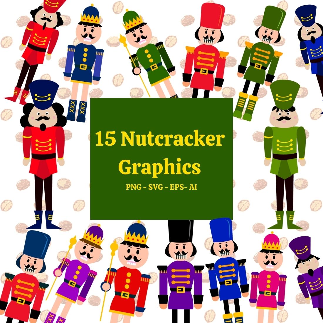 Nutcrackers Clipart Set created by Expose Adam.