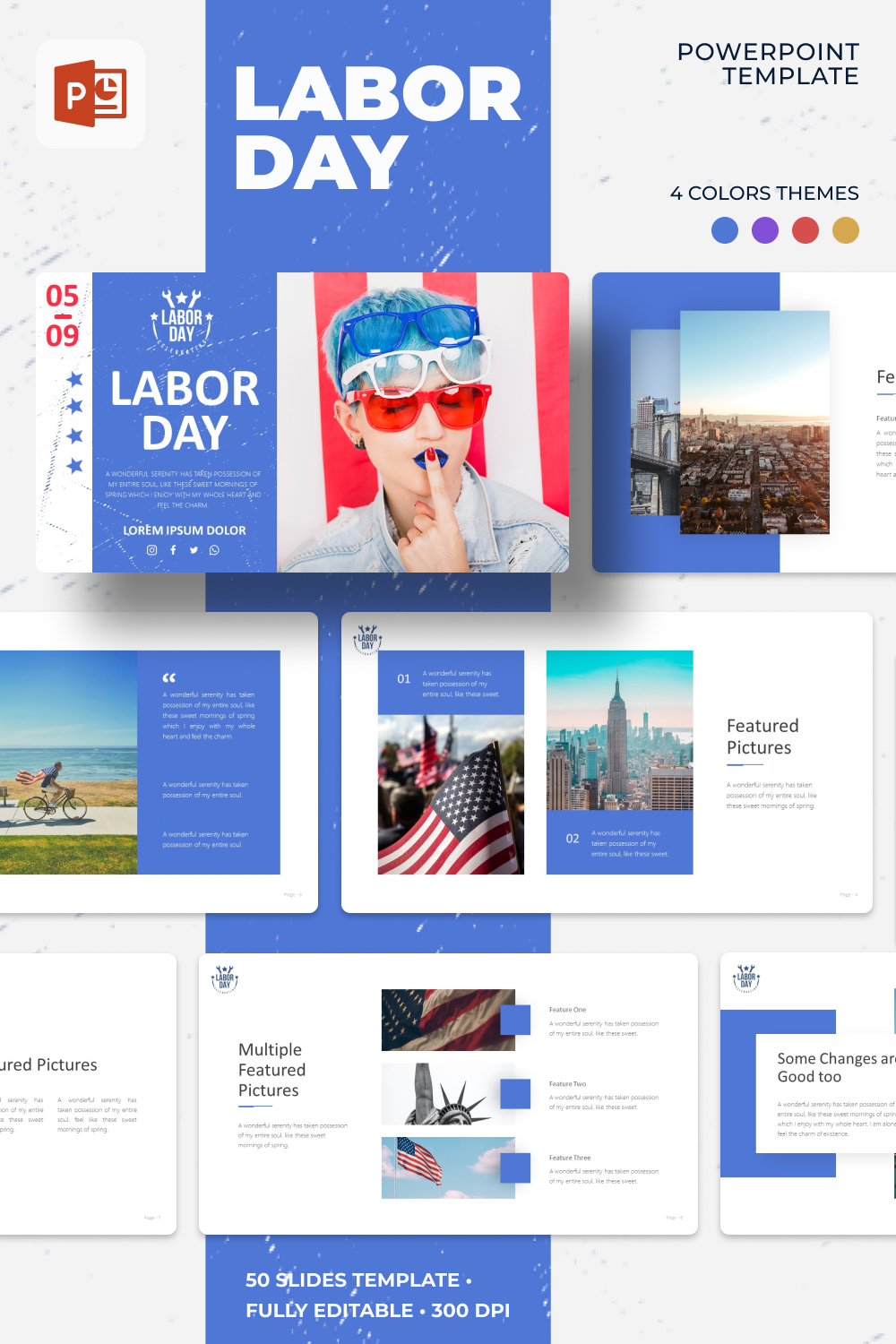 2 laborday powerpoint template 1000h1500 225