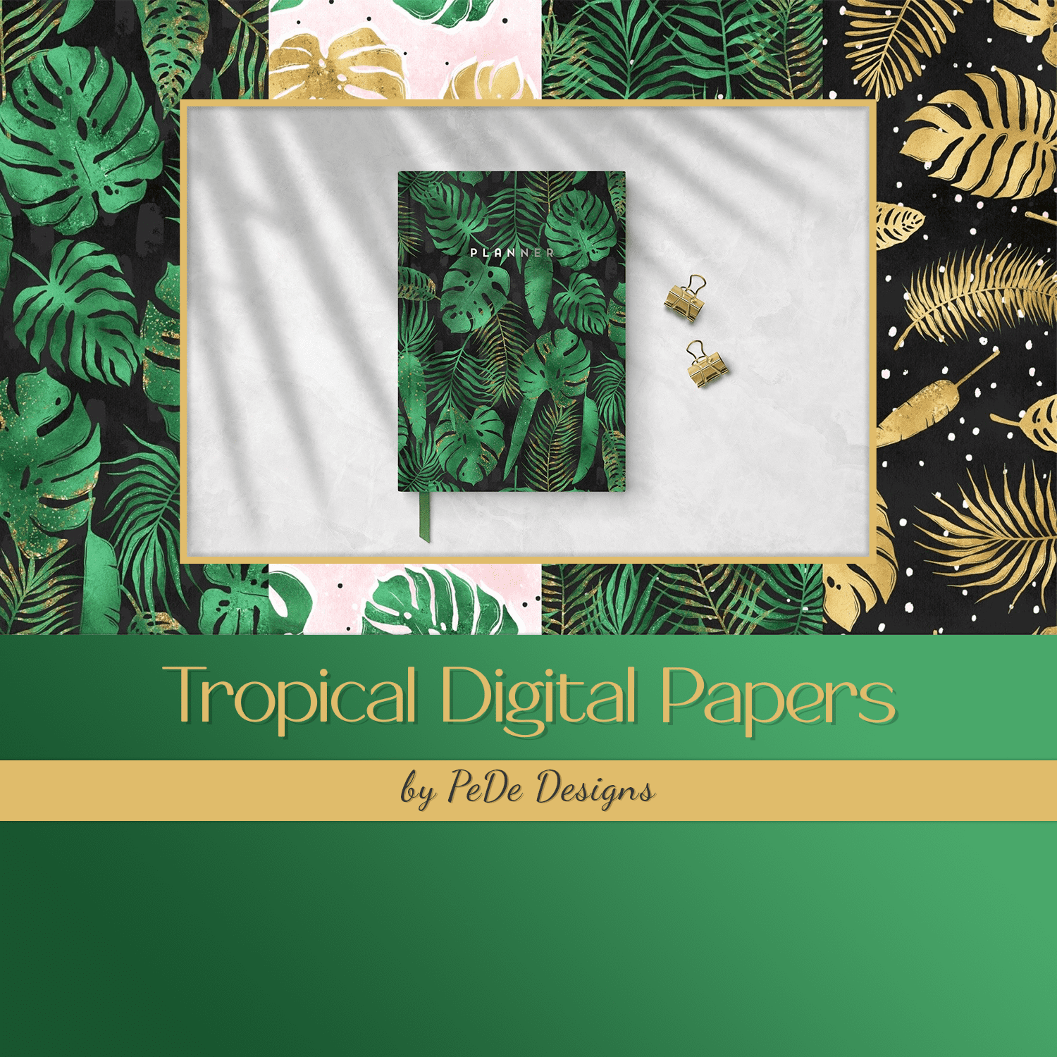 Tropical Digital Papers cover.