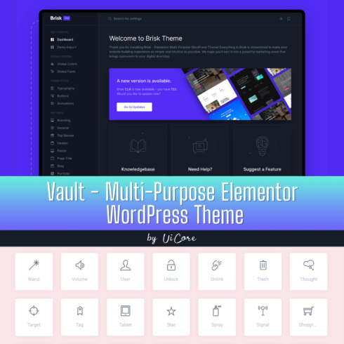 Vault - Multi-Purpose Elementor WordPress Theme.