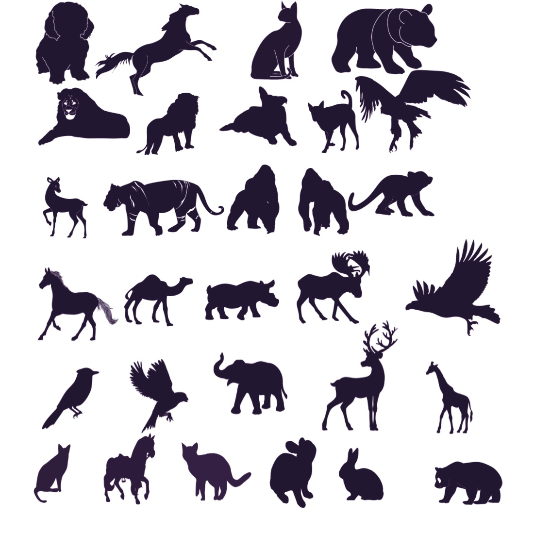 There are so many animal graphics for you.